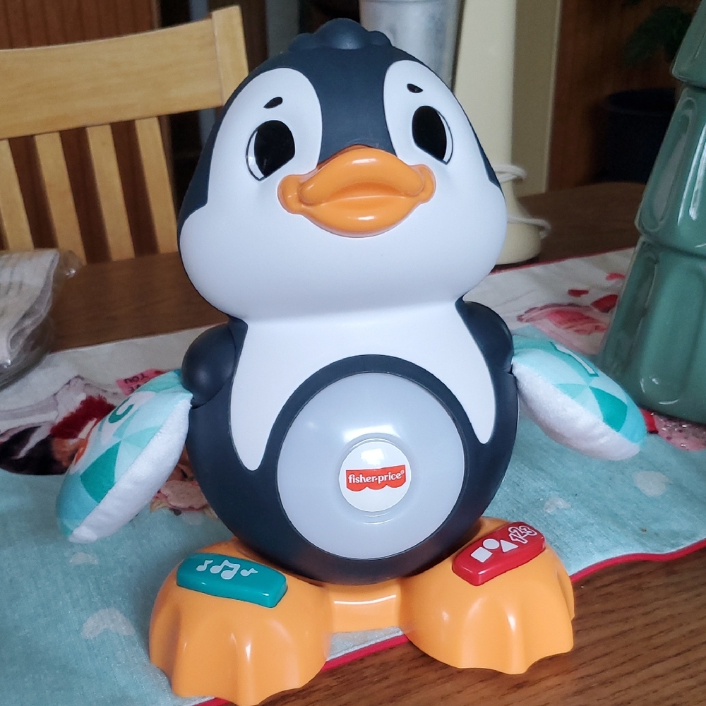 Fisher-Price Linkimals Cool Beats Penguin Baby & Toddler Learning Toy with Music